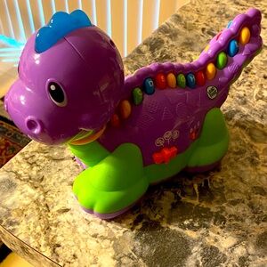 Leap Frog Lettersaurus- Purple and Green Dinosaur Toy